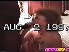 Cuckold MILF Vintage video of my grandmother with BBC