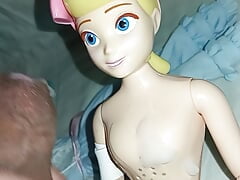 Bo Peep cum on tits - Sex Doll