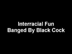 BBW Banged by Black Cocks