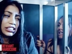 Deviant Hardcore - Veronica Rodriguez, Gabriella Paltrova squirt in bdsm
