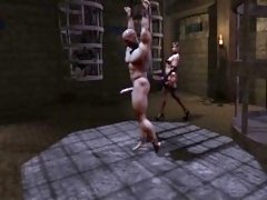 Citor3 SFM VR Bondage Games Big tits mistress femdom sissy dildo milking training